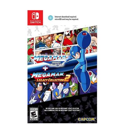 Mega Man Legacy 1 and 2 NSW