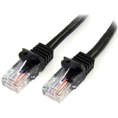 100' CAT5e Patch Black