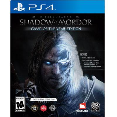 ME Shadow of Mordor GOTY PS4