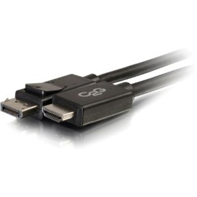 3' DP M to HDMI M Black