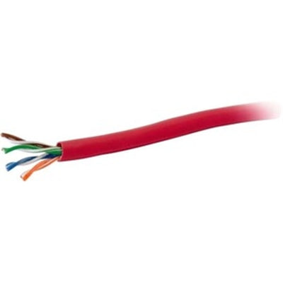 1000ft CAT5E SOLID CBL RED