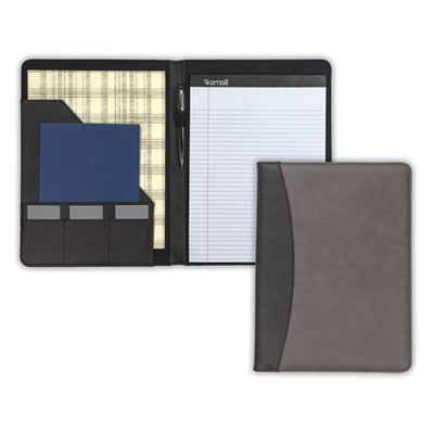 Two-Tone Padfolio BLK GRY