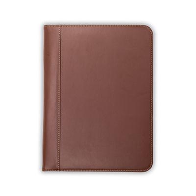 Padfolio Contrast Stitch Tan