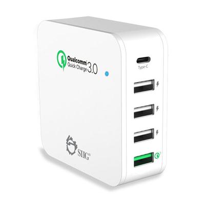 5Port Smart USB Charger Wht