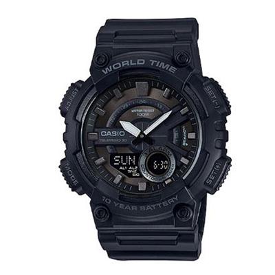 AEQ110W 1BV Blk Ana Digi Watch