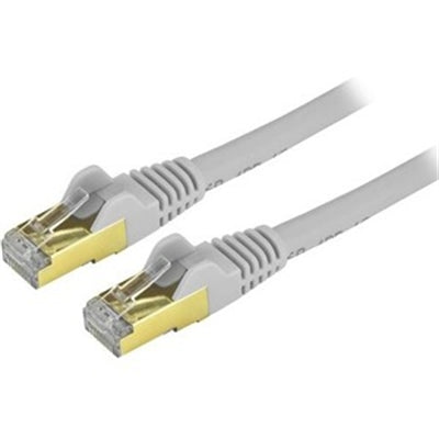 25ft Gray Cat6a STP Cable