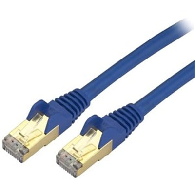 30ft Blue Cat6a STP Cable