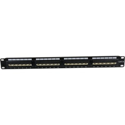 24 port Cat 6 Patch Panel