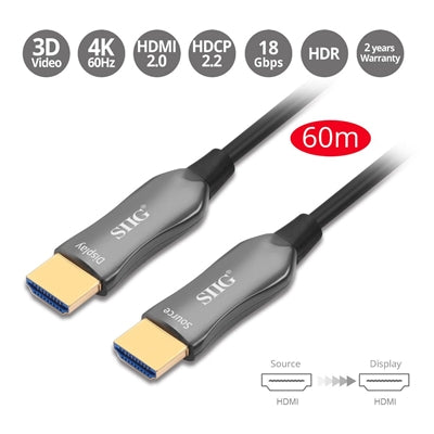 4K HDMI 2 0 AOC Cable 60M