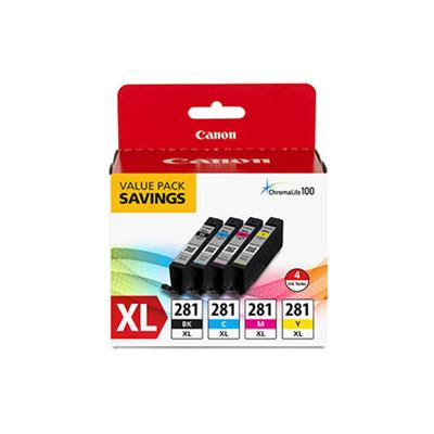 CLI 281XL BK CMY 4 Pack