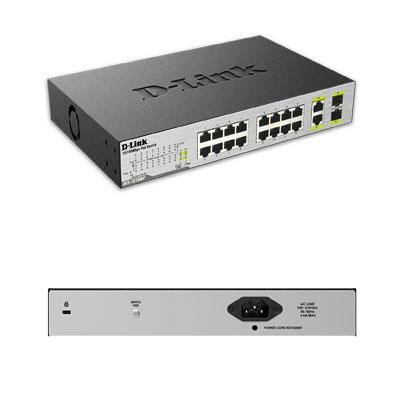 16 Port Unmanaged PoE Switch