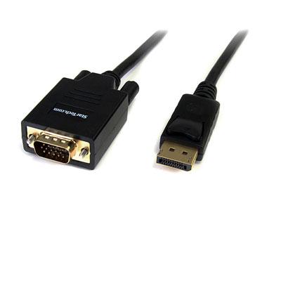 6' DisplayPort to VGA Cable