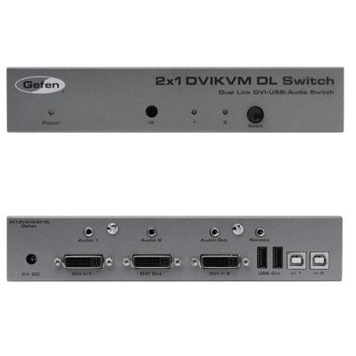 2x1 DVIKVM DL Switcher