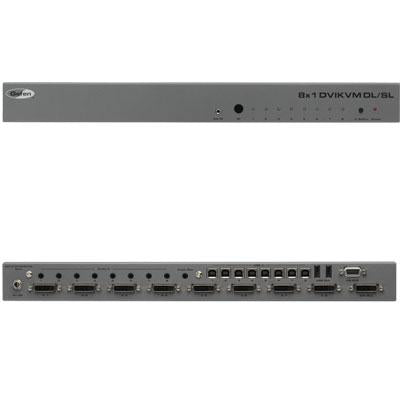 8x1 DVI KVM DL Switcher