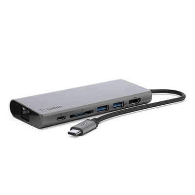 Usb C Mm Hub Power Space Gray