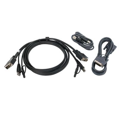 6ft Dual DVI USB KVM Cable Kit