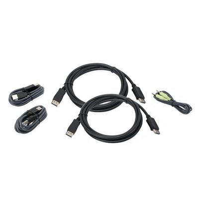 6ft Dual DisplayPort USB KVM