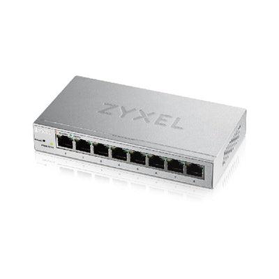 Fanless 8 Port GbE Managed Swi