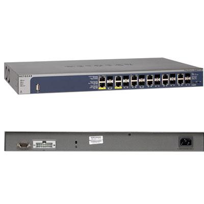 ProSafe 12-Port SFP PoE Mgmt