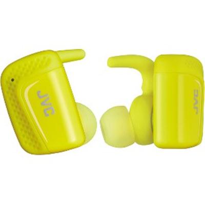 Yellow JVC Total Wireless IPX5