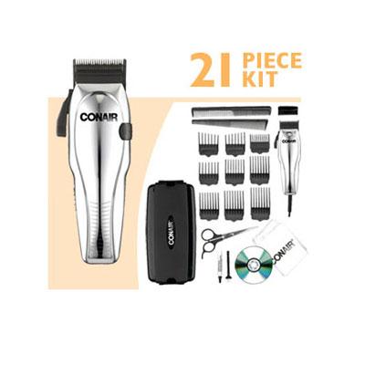 21pc Haircut Kit with Case