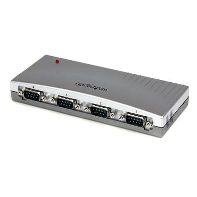 4 Port USB to Serial Hub