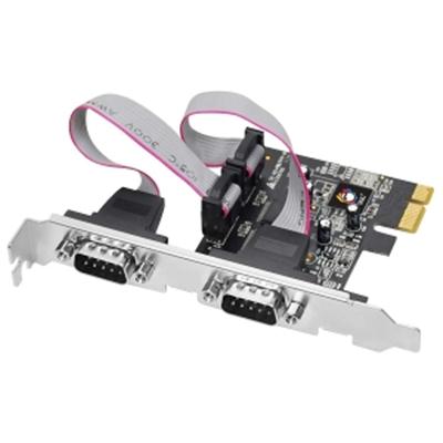 Dual PCIe 2-Port RS232