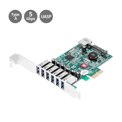 DP USB 3.0 7 Port PCIe i/e