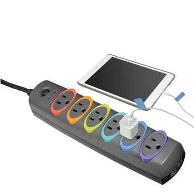 SMARTSOCKETS BASIC SURGE STRIP