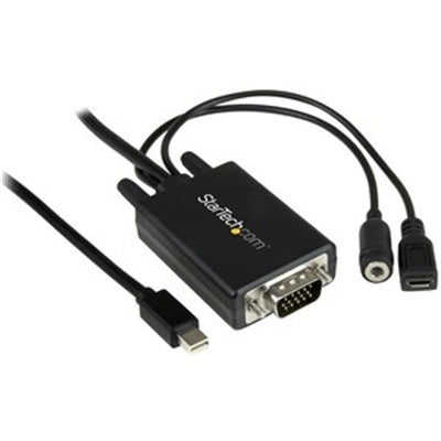 6' mDP to VGA Cable w Audio