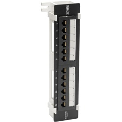 Cat5e PoE Patch Panel 12 Port