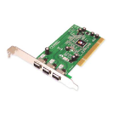 3 Port Firewire adapter card