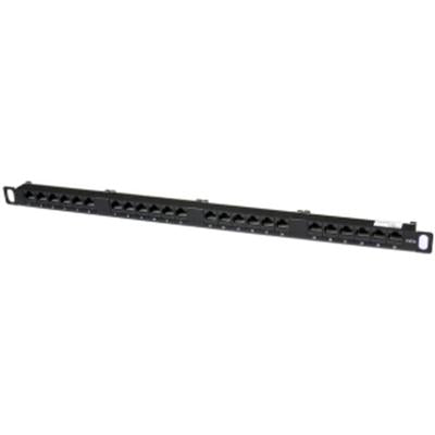 24 Port 0.5U Cat5e Patch Panel