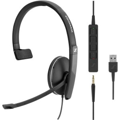 One Side headset 3.5mm w USB