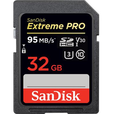 32GB Extreme PRO SDHC