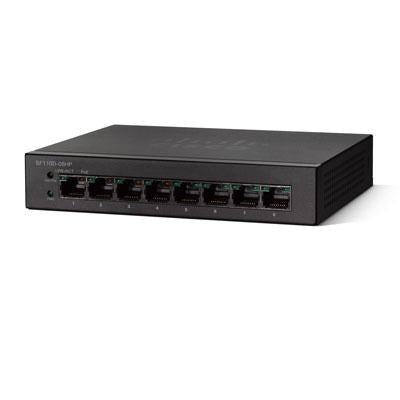 SF110D08HP 8 Port 10 100 PoE