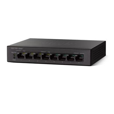 SG110D08HP 8 Port PoE Gigabit