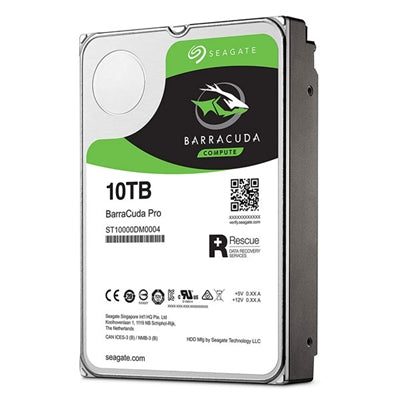 10TB BarraCuda Pro 3.5 HDD SAT