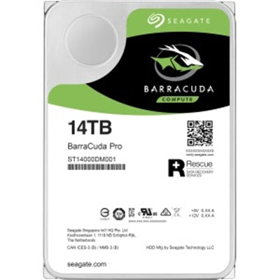 14TB BarraCuda Pro 3.5 HDD SAT