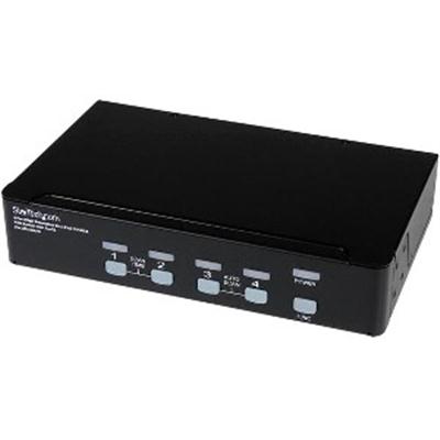 4 Port USB DVI KVM Switch