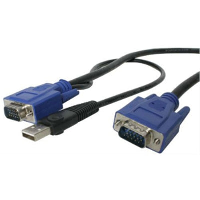 15' 2 in 1 USB KVM Cable