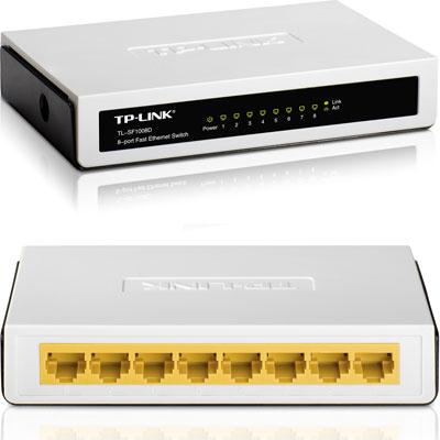 8 Port FE Desktop Switch