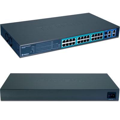 24 Port FE PoE Switch