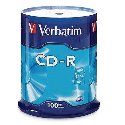 CD R 80MIN 700MB 52X to 100PK