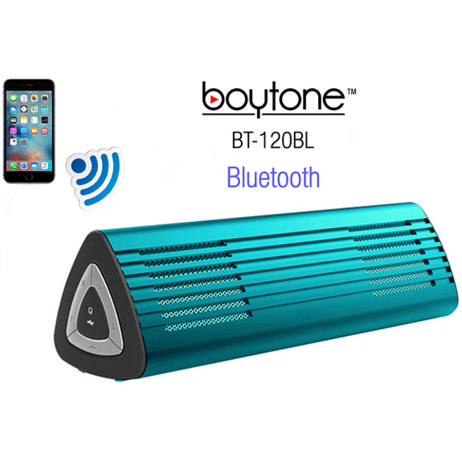 Boytone Bt-120bl Ultra-portable Wireless Bluetooth Speaker - Electric Teal