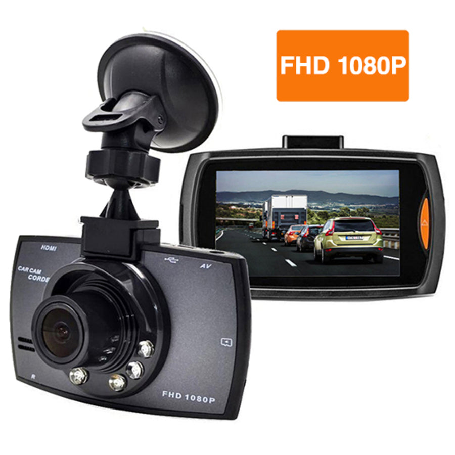 Boytone Dash Cam, With 16gb Micro Sd Card Included, Full Hd 1080p Monitor Dash Camer