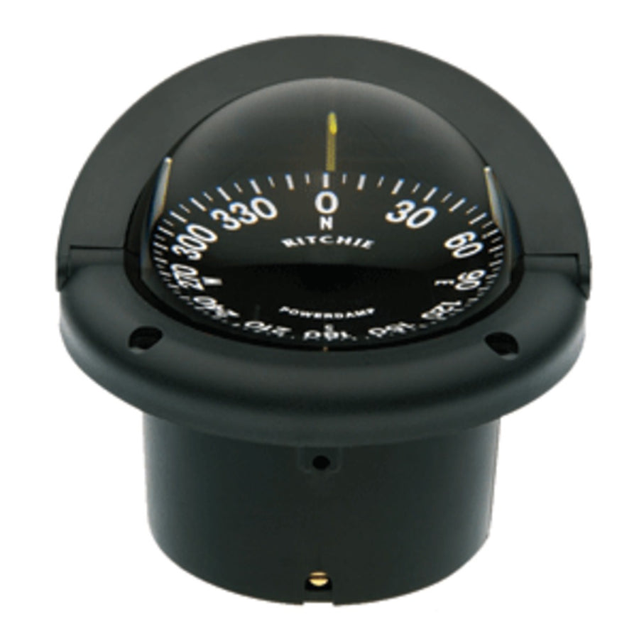 Ritchie Hf-742 Helmsman Compass - Flush Mount - Black