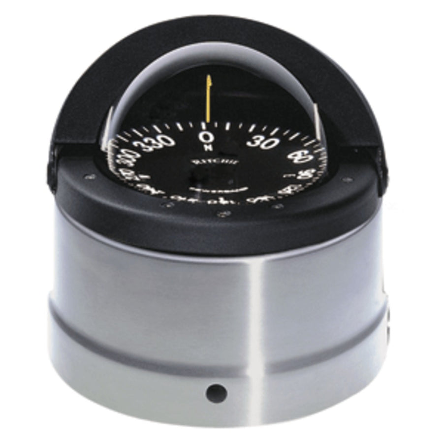 Ritchie Dnp-200 Navigator Compass - Binnacle Mount - Polished Stainless Steel/black