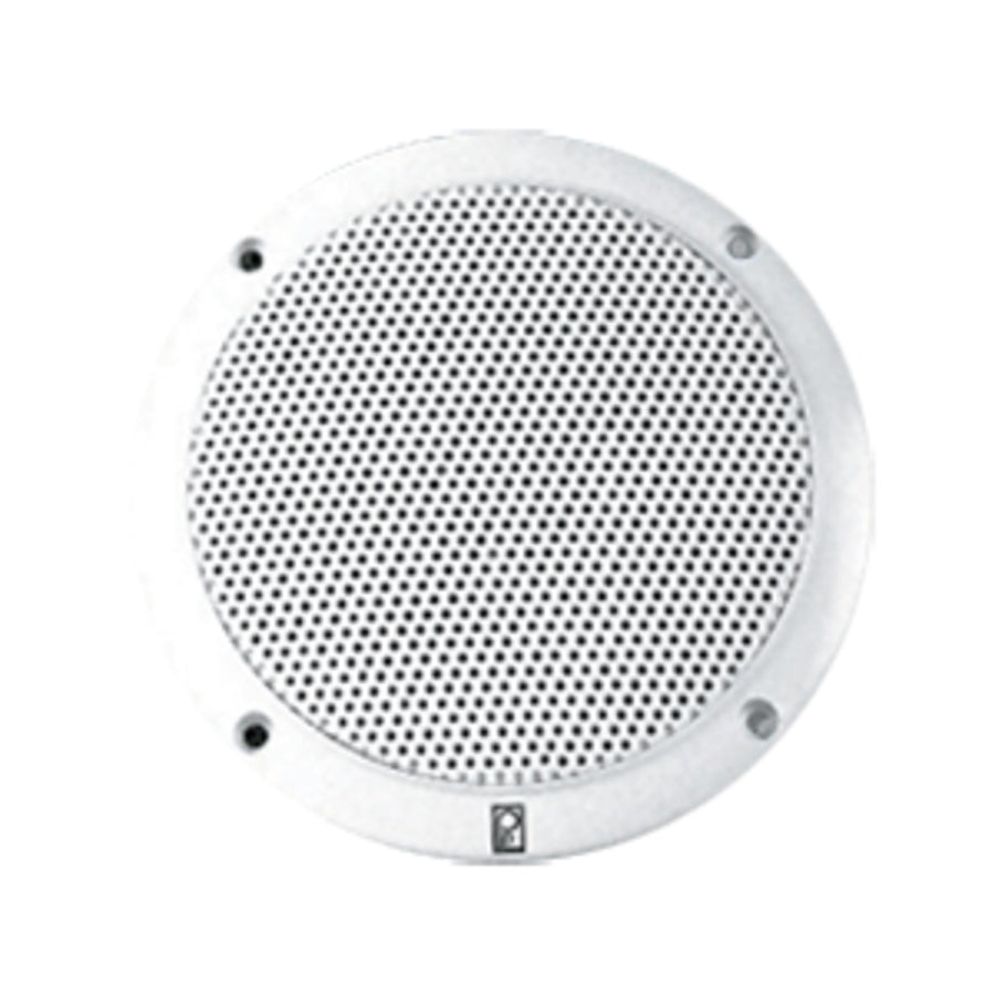 Poly-planar 6 Dual Cone Integral Grill Speaker - (pair) White