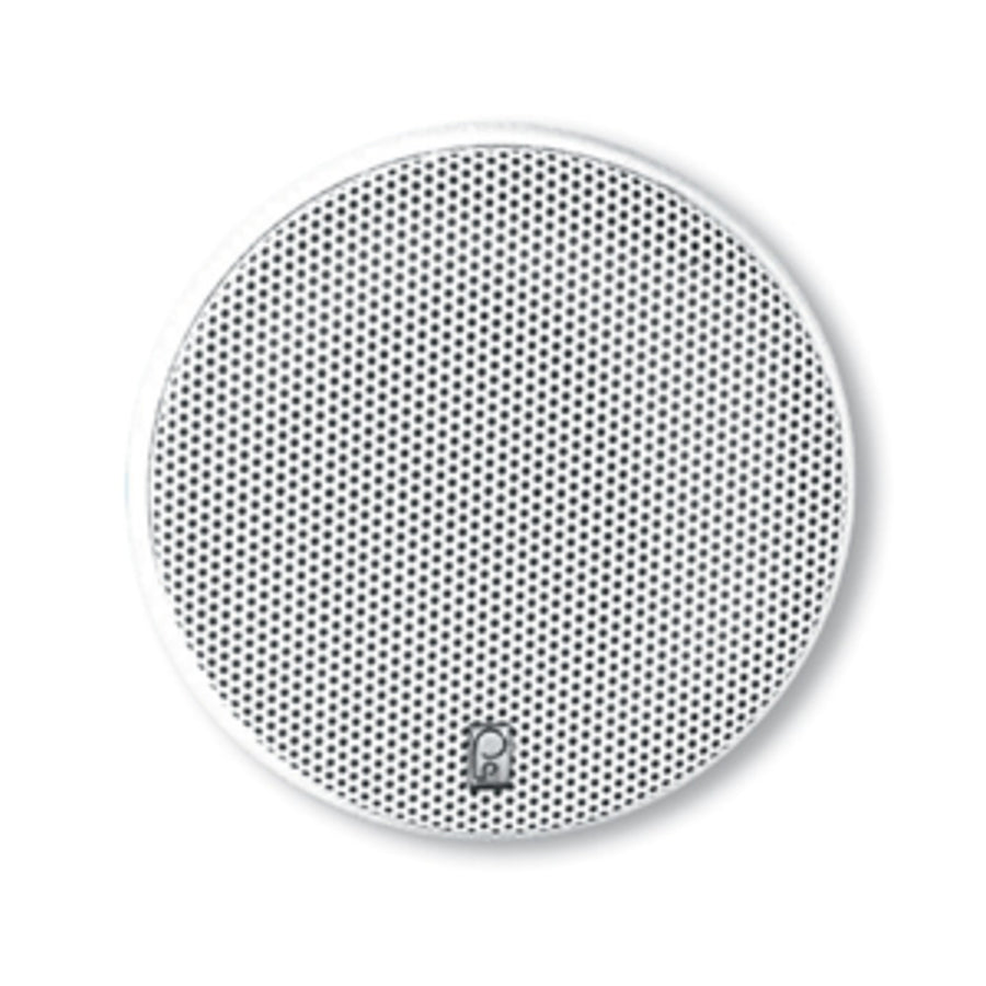 Poly-planar 5.25 Platinum Round Marine Speaker - (pair) White